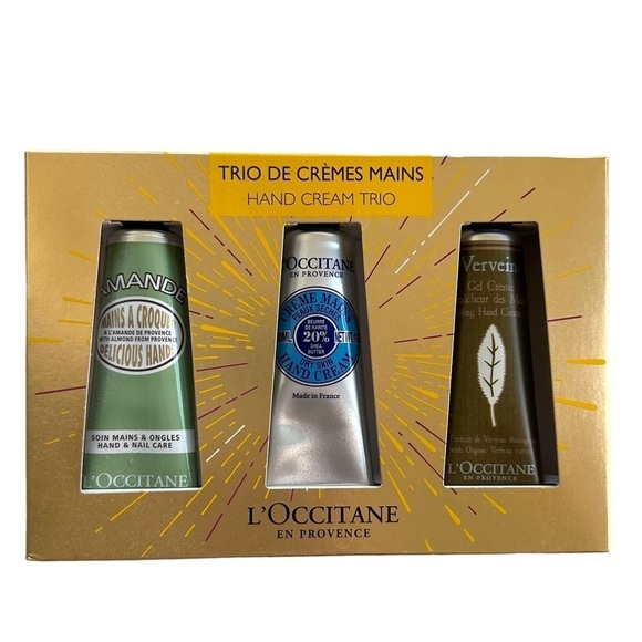 L'Occitane Classic Hand Cream Trio Almond Shea Butter Lavender NEW - Picture 6 of 6